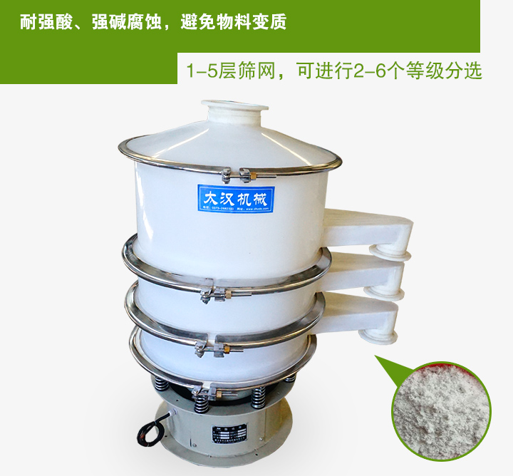 塑料振動篩分機(jī)特點(diǎn)